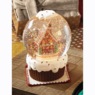 Lit Gingerbread Waterglobe, , large