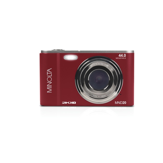 Minolta 44 MP Digital Camera with 2.7K Quad-HD Video, , large