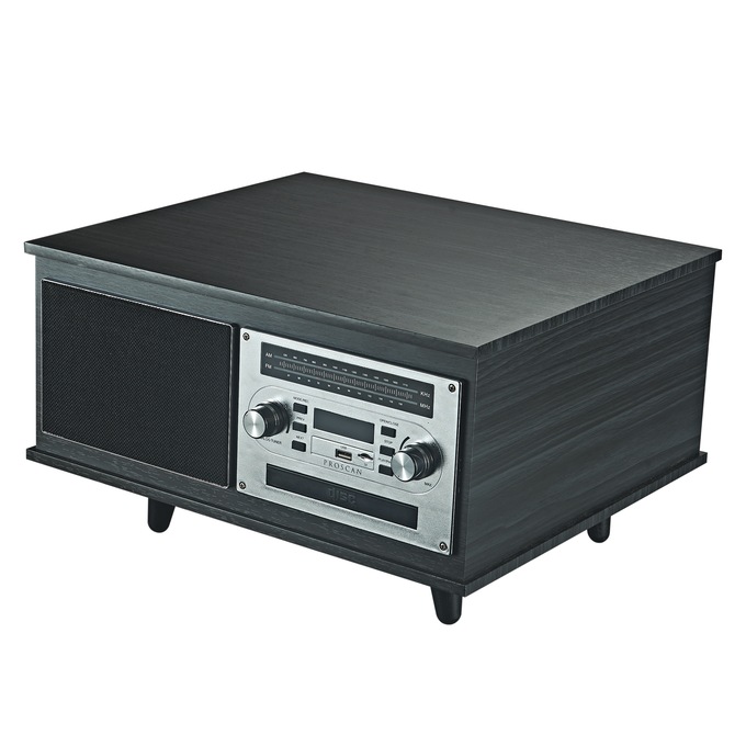 Proscan Nostalgia 7-in-1 Music System with Bluetooth, , large