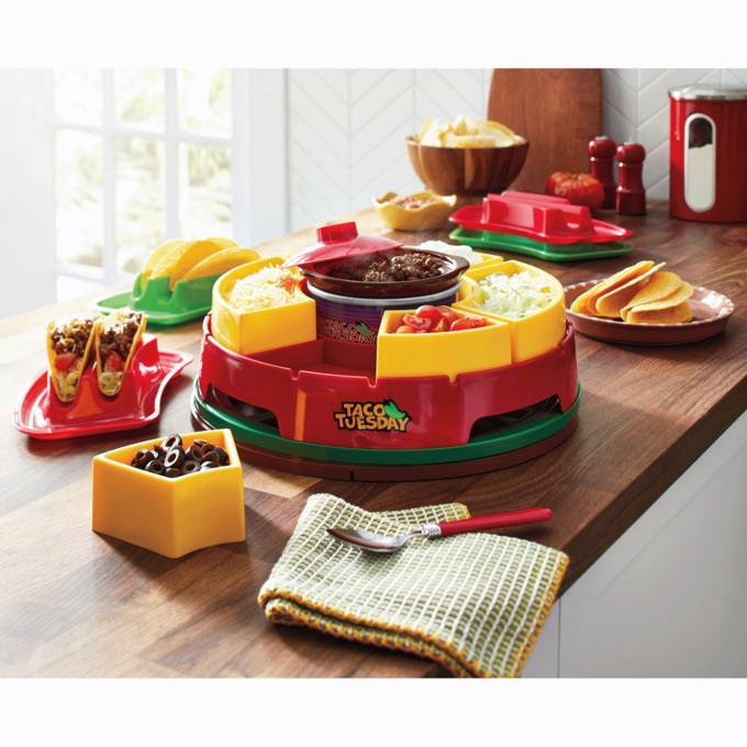 Taco Tuesday Lazy Susan, , large
