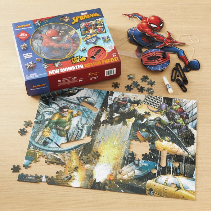 Spider-Man Animated Action Puzzle, , large