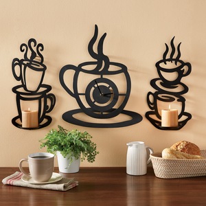 2-Piece Coffee Cup Sconce Set, , large