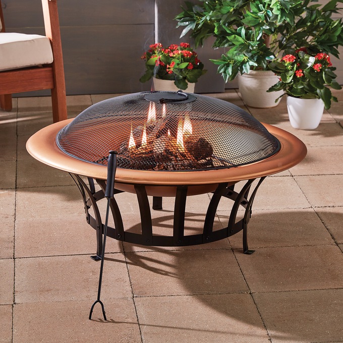 Coppertone Firepit, , large