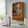 Chicken Wire Spice Rack and Paper Towel Holder, , large