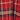 Polar Fleece Blanket Robe, Red Plaid, swatch