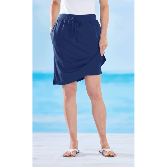 Knit Skort - Solid, , large
