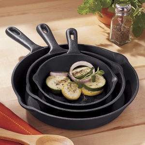 3-Piece Skillet Set, , large