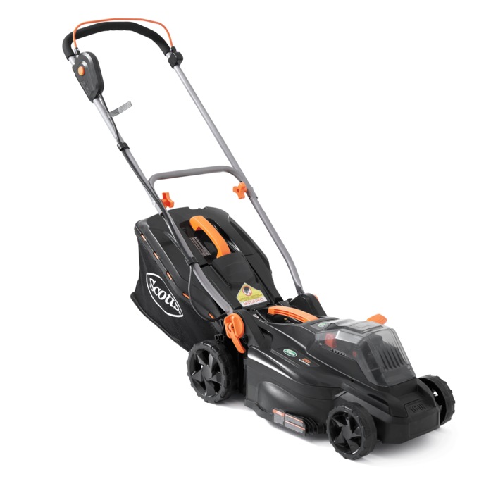 Scotts 20V MAX 16-inch Cordless Electric Lawn Mower, , large