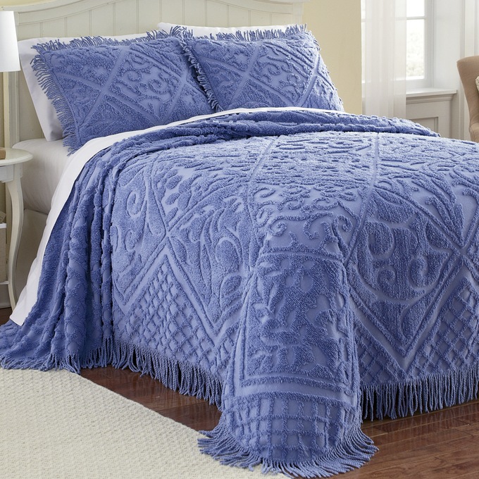 Kate Chenille Bedspread & Sham Ginny's