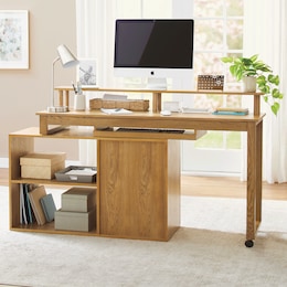 Ladon L-Hinge Desk, , large