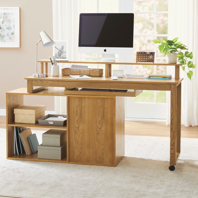 Ladon L-Hinge Desk, , large