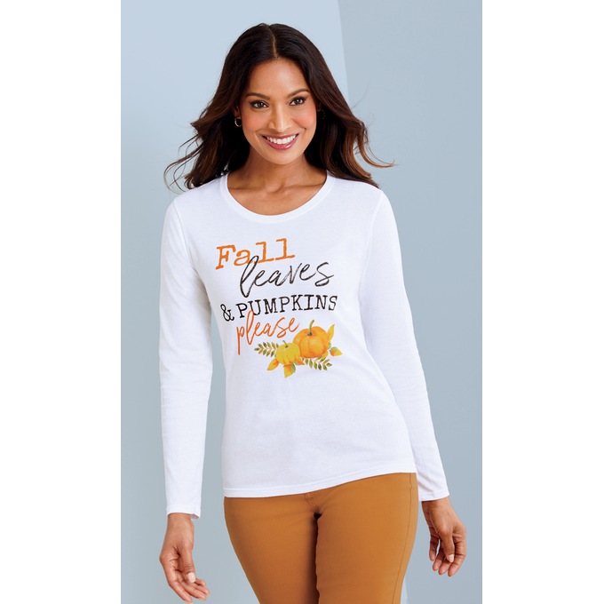 Pumpkins Please T-Shirt, , large