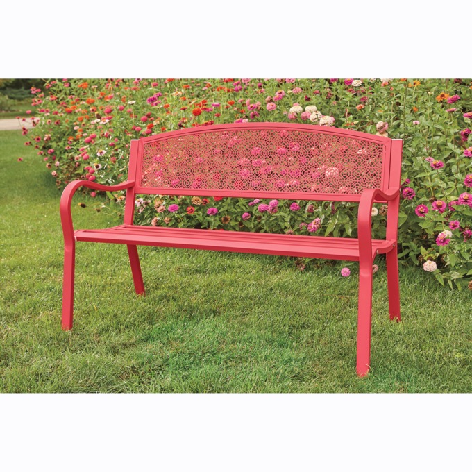 Colorful Garden Bench, , large