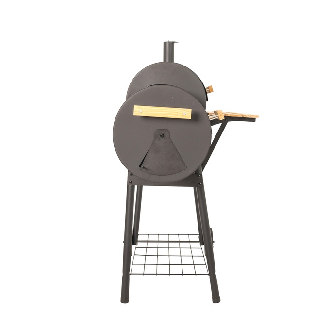 Fire Sense 43-inch Offset Charcoal Grill, , large