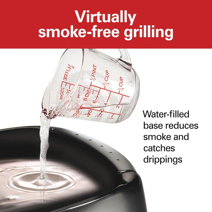 Hamilton Beach Health Smart Indoor/Outdoor Grill, , large