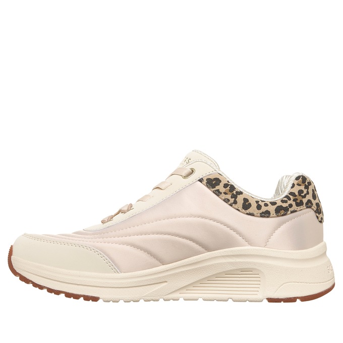 Skechers Uno Lite 2 Slip-On with Leopard Suede Trim, , large