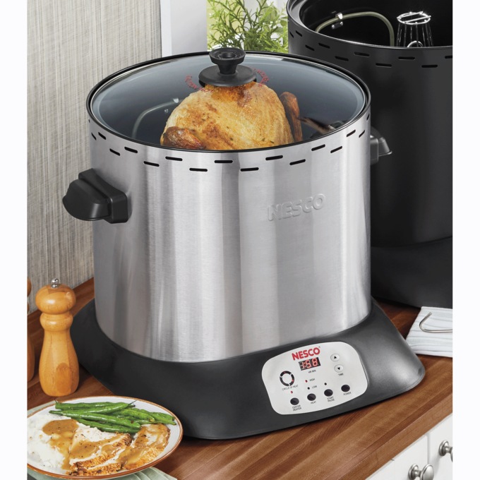Nesco High Speed Roaster, Stainless Steel, large