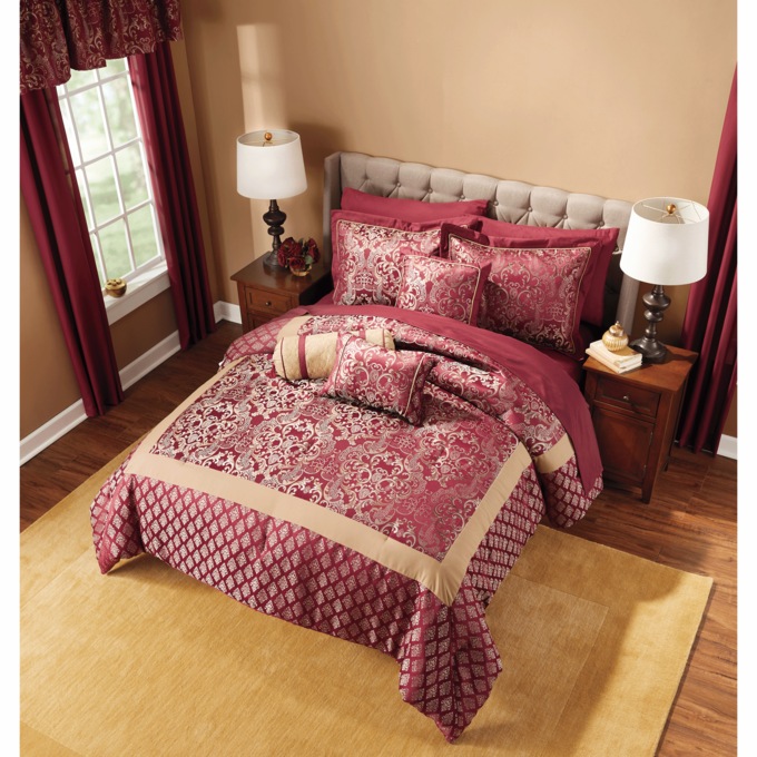 Geneva 21-pc. Jacquard Comforter Set, , large
