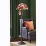 Stained Glass Owl Floor Lamp, , large