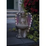 Large Solar Angel Birdbath, , large