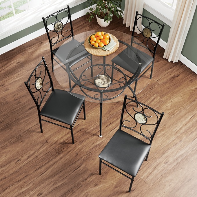 Sadie 5-Piece Dining Set, , large