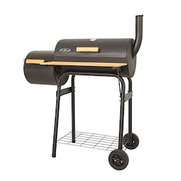 Fire Sense 43-inch Offset Charcoal Grill, , large