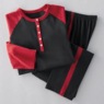 Women's Cotton Henley Baseball Top, , large