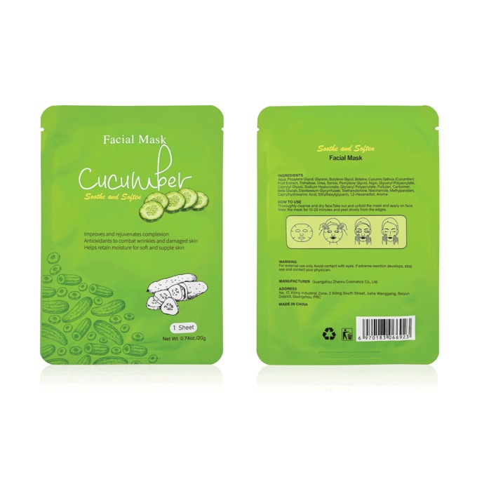 6-Pack of Facial Sheet Masks, , large