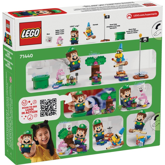 LEGO Adventures with Interactive LEGO Luigi, , large