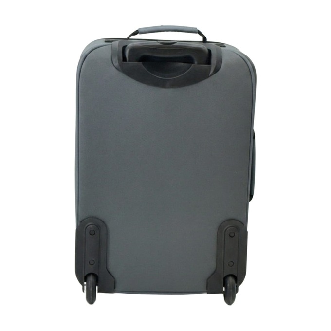 Montgomery Ward Personalized 3-Piece Soft-Sided Carry-On Set, Graphite, large