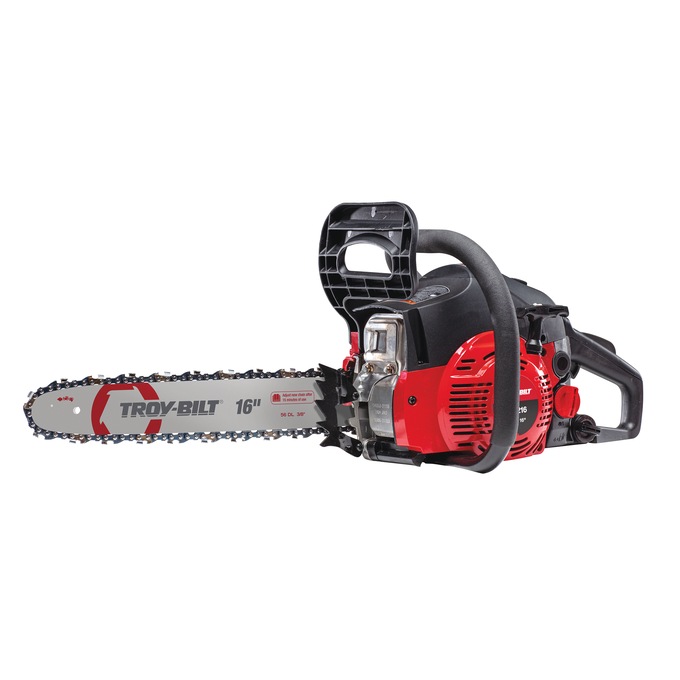 Troy-Bilt 16" Gas Chainsaw, Red, large