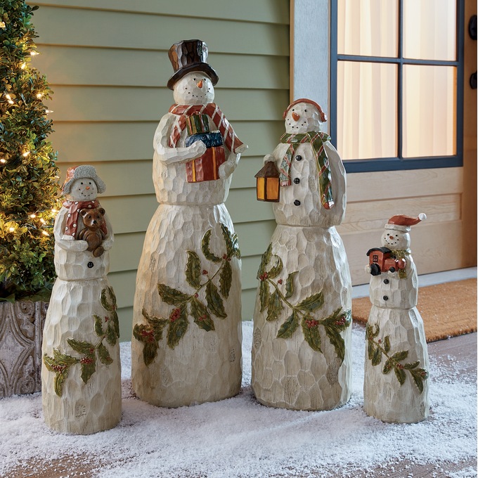 Resin Snow Family, , large