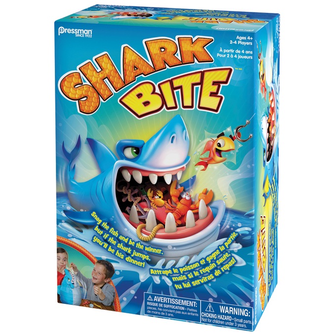 Shark Bite Game, Blue, large
