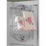 Chelsea Rose Over-the-Door Towel Rack, , large