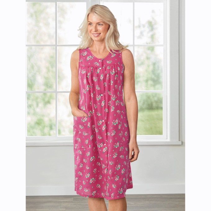 Sleeveless Woven Shift, , large