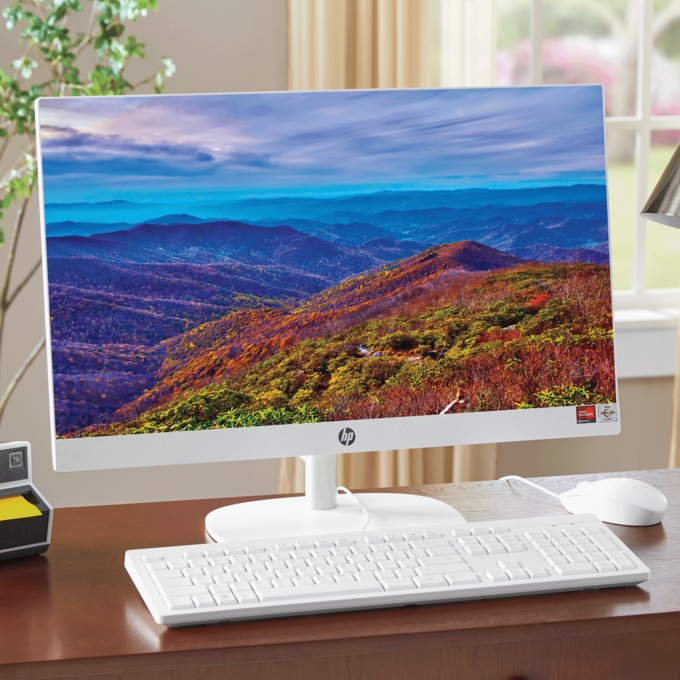 HP 23.8" All-In-One Desktop Computer, , large