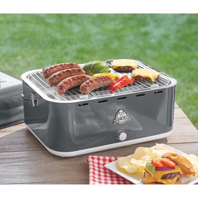 Pit Boss Pit Stop Portable Charcoal Grill, , large