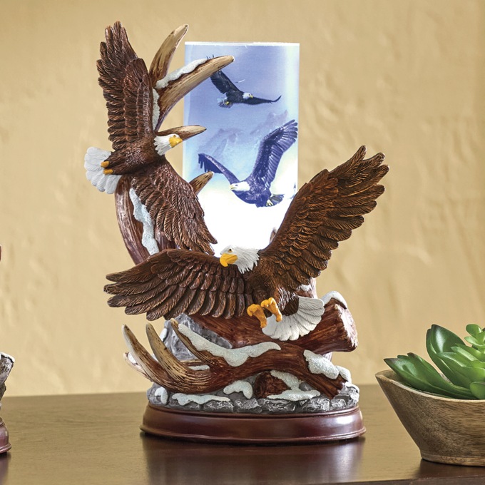 Lit Wildlife Tabletop Décor, , large