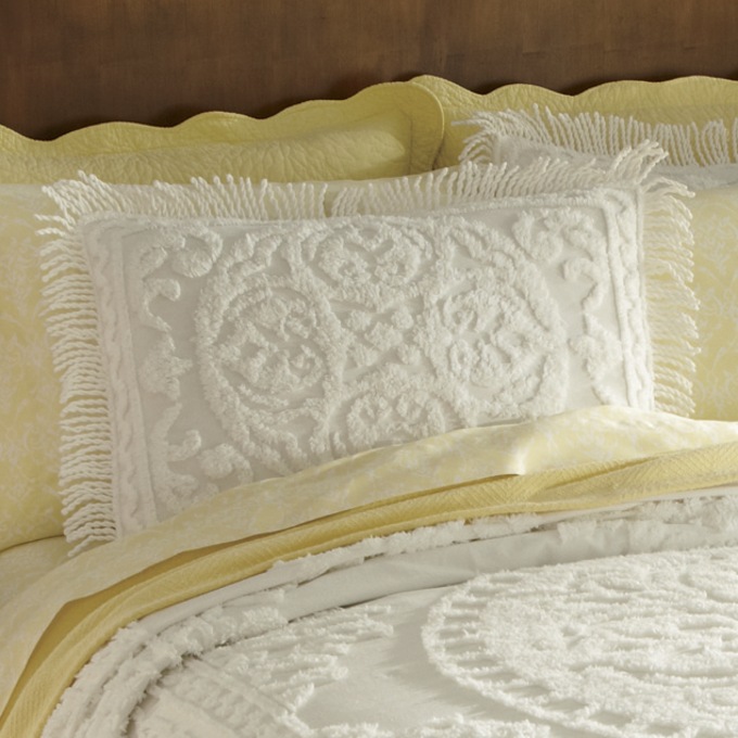 Savannah Chenille Bedspread & Sham Ginny's
