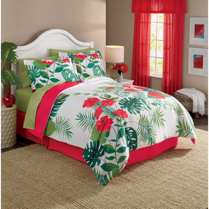 Hibiscus Comforter Set Ginny S