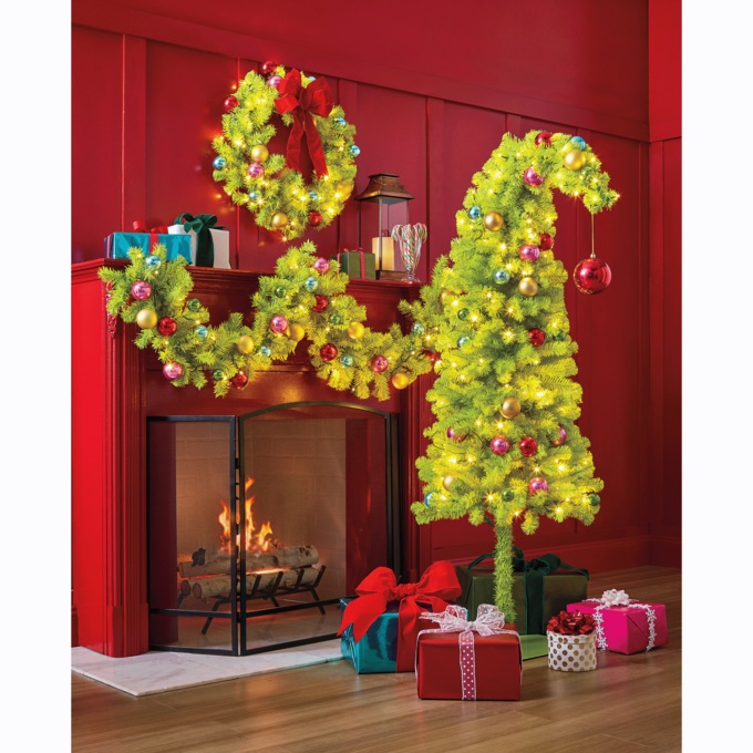 Whimsical Bent-Top Tree, , large