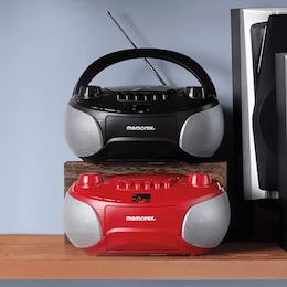 Memorex AM/FM CD &amp; Cassette Player, , large