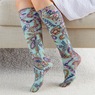 Celeste Stein Mild Patterned Compression Socks, , large