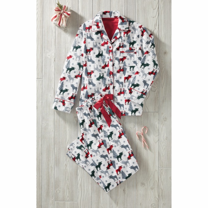 Flannel Moose PJ, , large