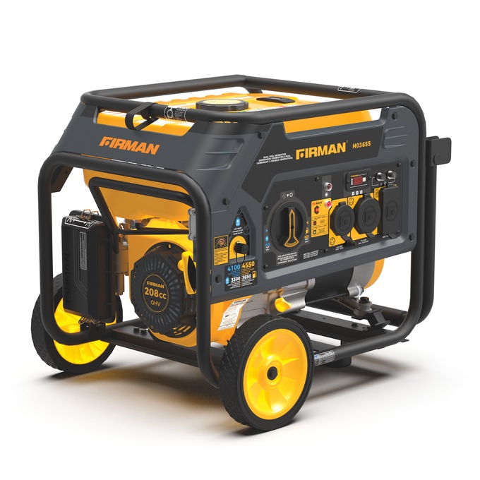 Firman Dual-Fuel Portable Generator 4550/3650W, , large
