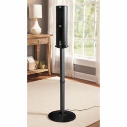 Vornado ATOM 2S AE Oscillating Tower Fan with Stand &amp; Alexa, , large