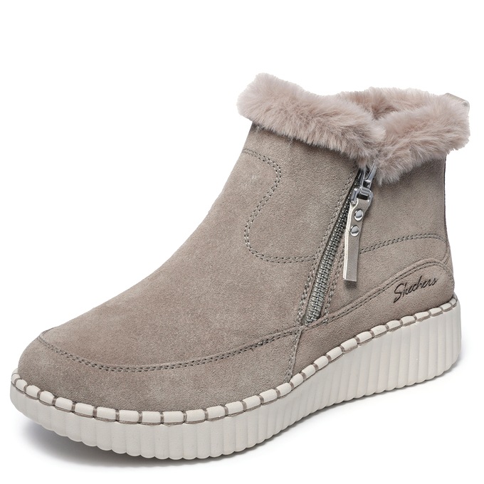 Skechers Relaxed Fit Wilshire Blvd Fresh-Zip Bootie, , large