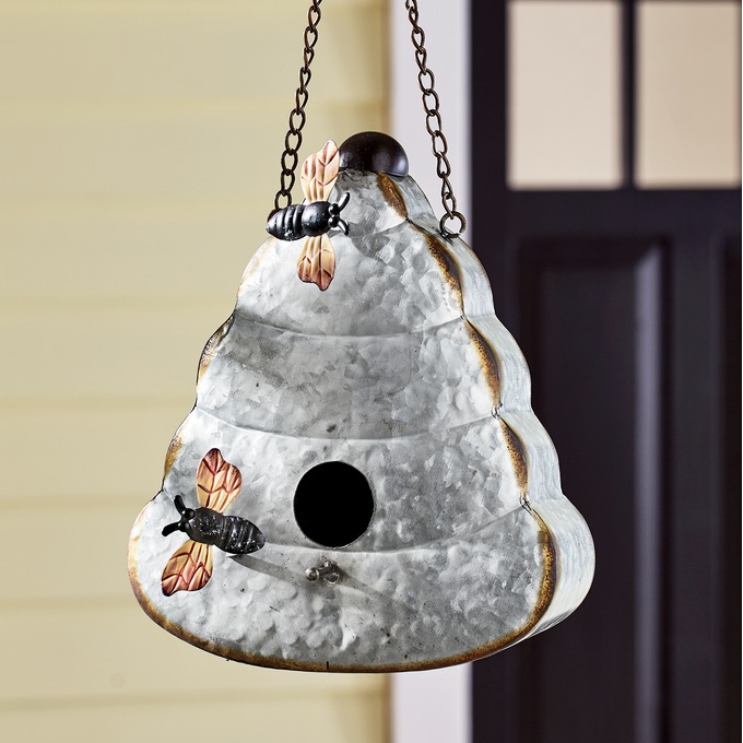 Beehive Birdhouse, , large
