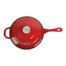 Crock Pot Artisan 3.5-qt. Enameled Cast Iron Deep Sauté Pan with Lid, , large