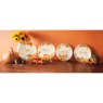 Set of 4 Assorted Harvest Plates, , large
